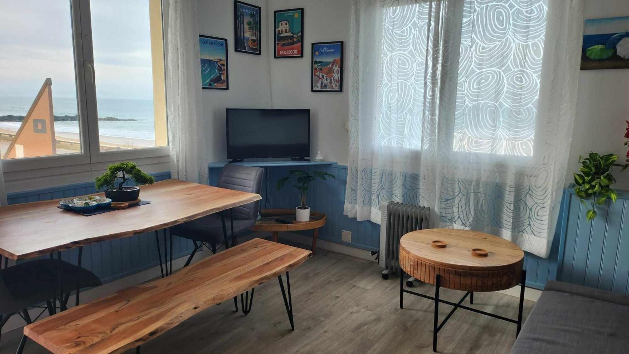 Beach Front Apartment Eljocri Capbreton Dış mekan fotoğraf