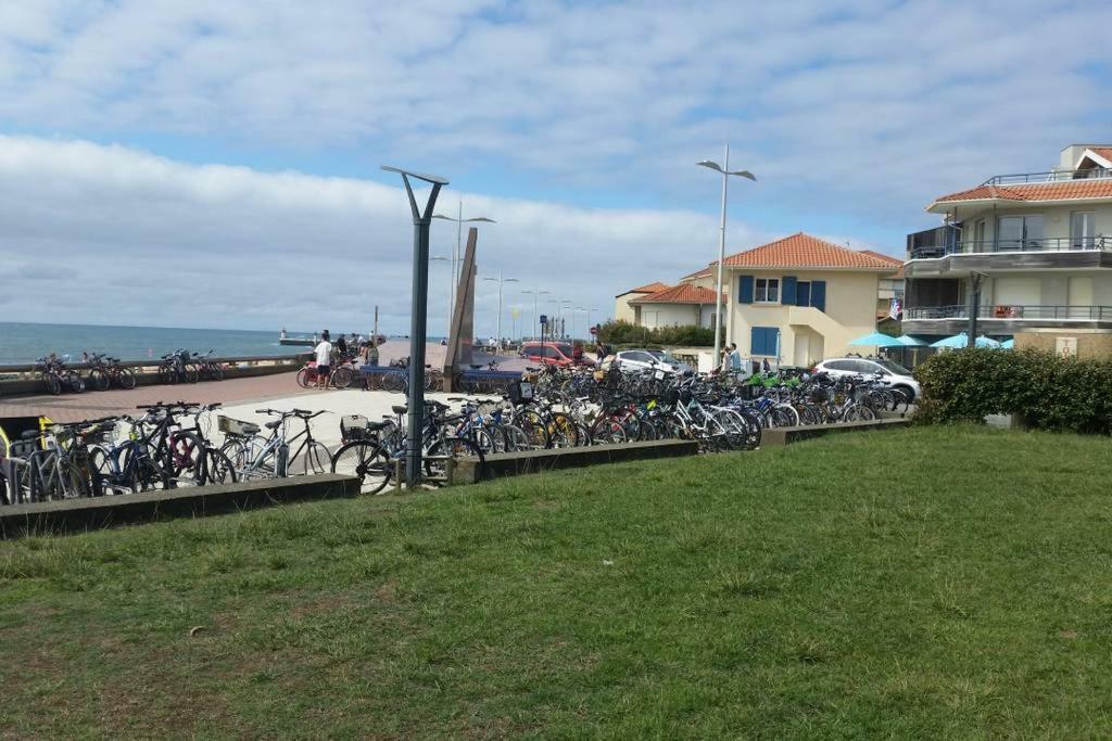 Beach Front Apartment Eljocri Capbreton Dış mekan fotoğraf