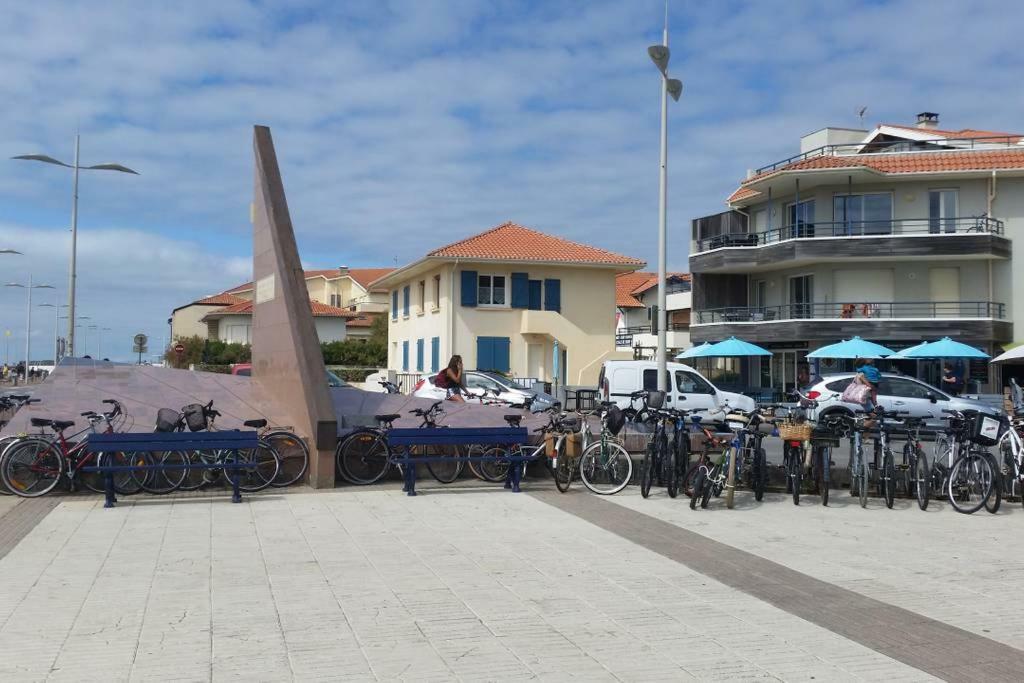 Beach Front Apartment Eljocri Capbreton Dış mekan fotoğraf